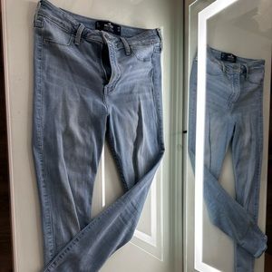 Hollister Light Wash Skinny Jeans